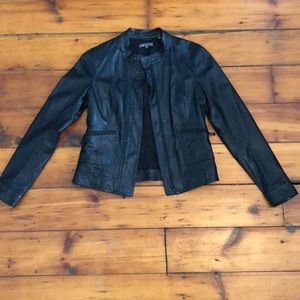 Vince Leather Moto Jacket
